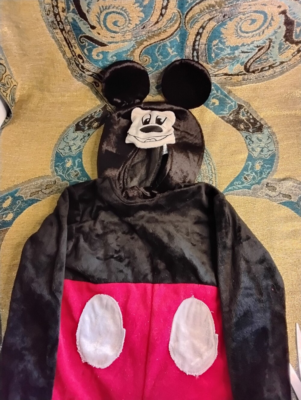 Pre-owned Disney Mickey Mouse Halloween Costume Toddler Size 2T